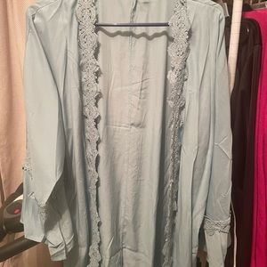 Womens light gray XL cardigan thin light material